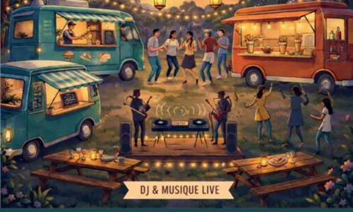Soir&eacute;es rassemblement Food Trucks &agrave; Lirac