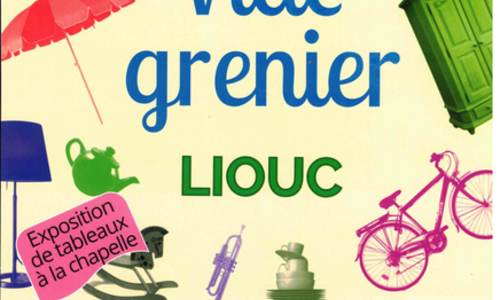 Vide-grenier &agrave; Liouc