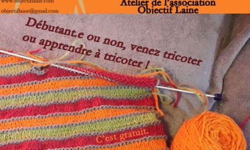 Les moments Tricot avec Objectif Laine