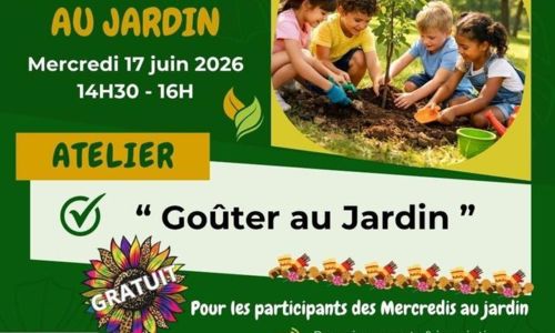 Les Mercredis du P&ocirc;le - Go&ucirc;ter au Jardin