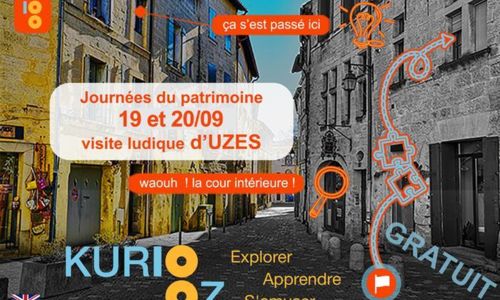 Journ&eacute;es europ&eacute;ennes du patrimoine 2026 - Visite ludique d'Uz&egrave;s
