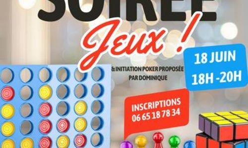 Soir&eacute;e jeux et ininiation au poker - Auberge espagnole