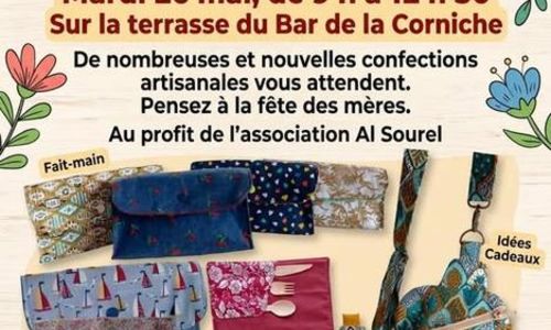 Vente exceptionnelle de cr&eacute;ations artisanales