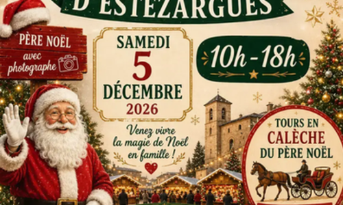 March&eacute; de No&euml;l &agrave; Est&eacute;zargues