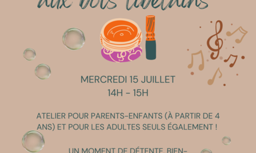 Relaxation sonore aux bols tib&eacute;tains - parents enfants
