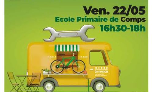 Atelier d'autor&eacute;paration itin&eacute;rant de v&eacute;los