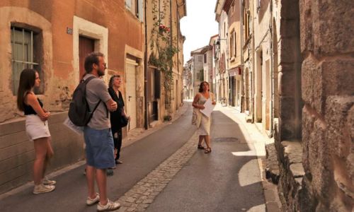 Visite guid&eacute;e de G&eacute;nolhac, cit&eacute; m&eacute;di&eacute;vale