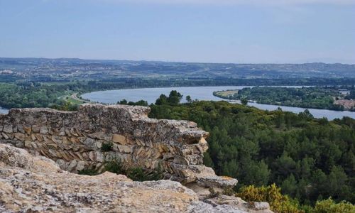 Parcours gravel autour de l&rsquo;Abbaye de Saint-Roman &ndash; Beaucaire
