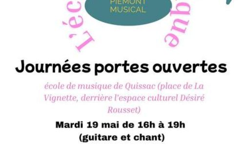 Portes Ouvertes &agrave; l'&eacute;cole de musique