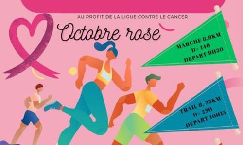 Les foul&eacute;es de Salazac - Course pour octobre rose