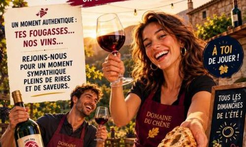 D&eacute;gustation au Domaine des Ch&ecirc;ne : Am&egrave;nes ta fougasse !
