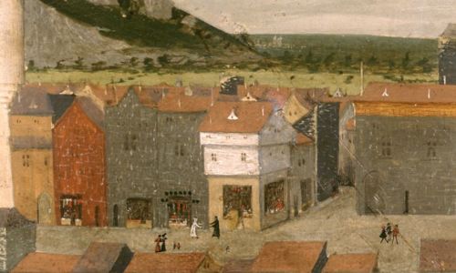 Exposition &laquo;Villeneuve lez Avignon : vues et monuments de la cit&eacute; m&eacute;di&eacute;vale au XX&egrave;me si&egrave;cle&raquo;