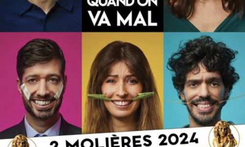 Th&eacute;&acirc;tre - C'est pas facile d'&ecirc;tre heureux quand on va mal