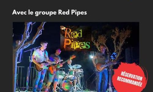 Soir&eacute;e Concert Rock et Blues &ndash; Red Pipes