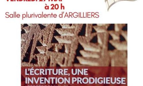 Projection de film - L'&eacute;criture, une invention prodigieuse