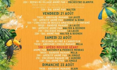 F&ecirc;te votive de Villevieille