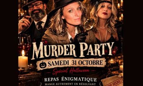 Repas &eacute;nigmatique - Murder party : Meurte sous les voutes