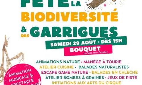 F&ecirc;te de la Biodiversit&eacute; et des Garrigues