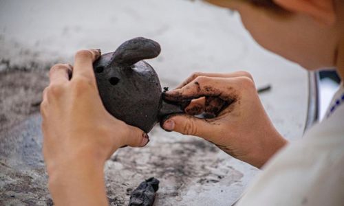Atelier sculpture parents enfants