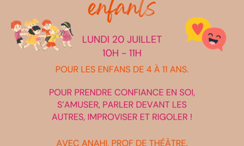 Atelier - Th&eacute;&acirc;tre parents enfants