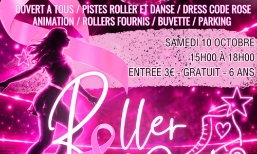 Roller party 2000's - Octobre Rose