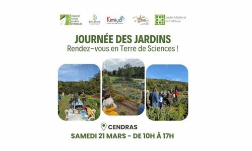 Journ&eacute;e des jardins - Rendez-vous en Terres de Sciences !