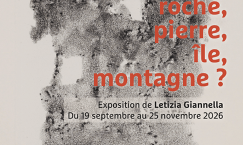 Vernissage Exposition "Es-tu roche, pierre, &icirc;le, montagne ?" de Letizia Giannella