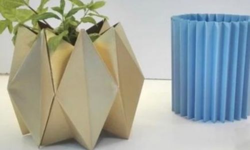 Atelier Origami : Fabriquez des mini cache-pots
