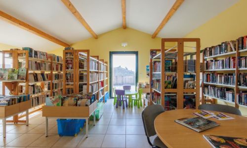 Biblioth&egrave;que de Junas