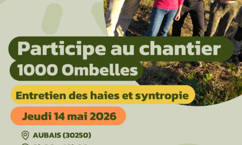 Ferme p&eacute;dagogique 1000 Ombelles -Chantier d&eacute;couverte