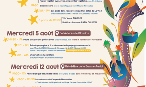 Les Festiv'&eacute;t&eacute; du Grand Site du Cirque de Navacelles
