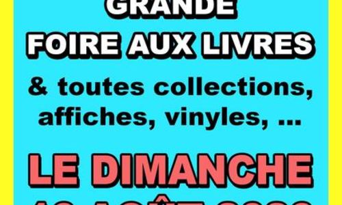Foire aux livres, vieux papiers et toutes collections
