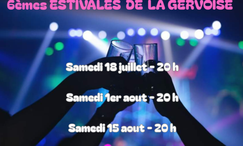 Les 6&egrave;mes Estivales de la Gervoise