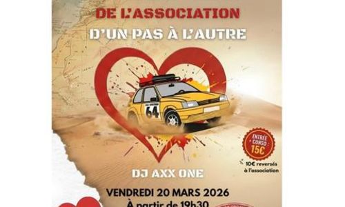 Soir&eacute;e dansante caritative