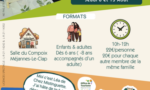 Atelier "peinture sur tissu"