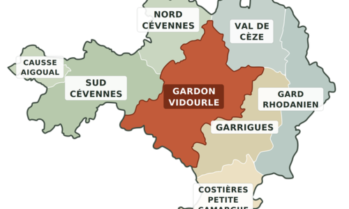 Massif forestier Gardon Vidourle - Zone de vigilance 304