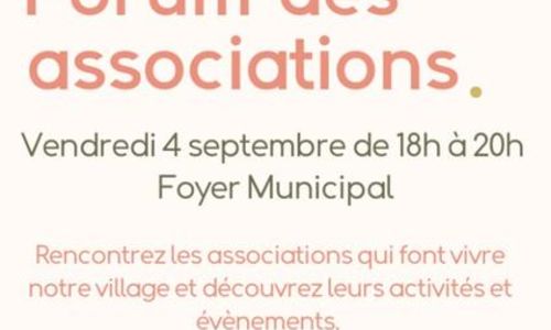 Forum des Associations &agrave; Domazan