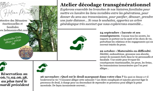 Atelier -D&eacute;codage transg&eacute;n&eacute;rationnel