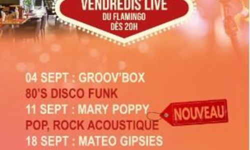 Les vendredis live du casino