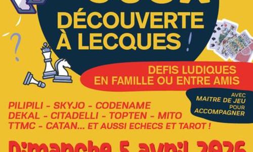 Bar &agrave; jeux d&eacute;couverte