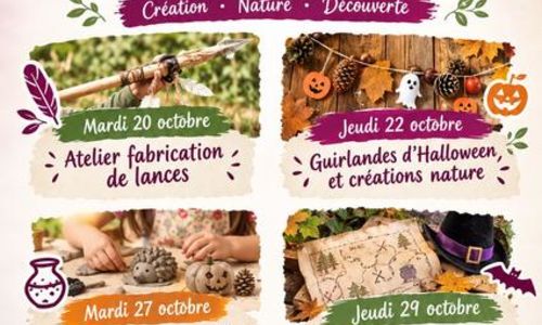 Ateliers enfants - Vacances de Toussaint