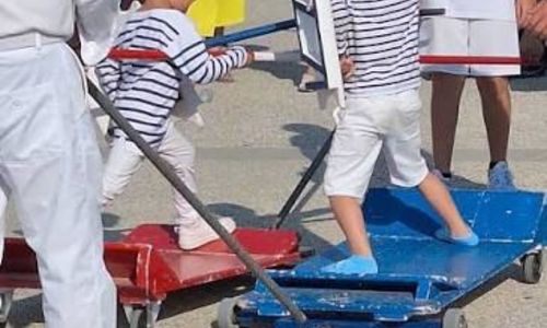 Tournoi de joutes sur chariot de l'&eacute;cole de joutes