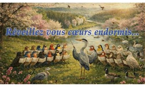 Concert &laquo; R&eacute;veillez-vous c&oelig;urs endormis &hellip; &raquo; par l'Ensemble Vocal de N&icirc;mes