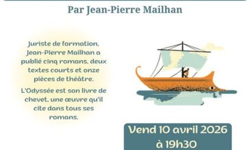 Conf&eacute;rence : La richesse philosophique, symbolique et spirituelle de l'Odyss&eacute;e d'Hom&egrave;re