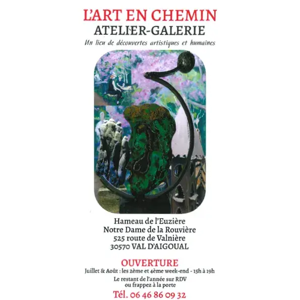 L&rsquo;art en chemin, Atelier-Galerie