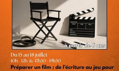 Atelier cr&eacute;atif - Cr&eacute;ation de film