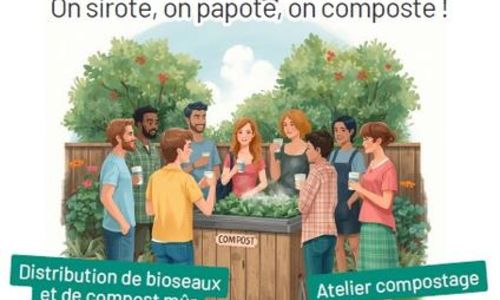 Caf&eacute; compost