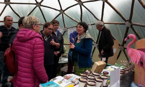 Visite : Spiruline arc-en-ciel