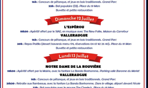 F&ecirc;te Nationale