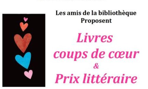 Livres coups de coeur & Prix litt&eacute;raire